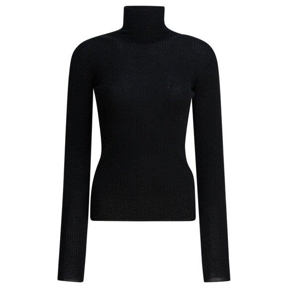 Max Mara Sportmax Virgin Wool Turtleneck tag size M Women - Picture 1 of 4